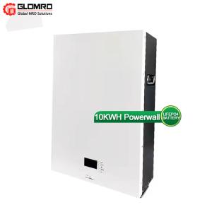 Lifepo4 Residential Solar Power System 48V 200Ah 100Ah 5kWh 10kWh Wall Mounted