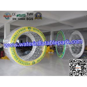 China Custom Logo  Inflatable Roller Ball  0.8mm TPU 2.7m x 2mD For Pool on sale
