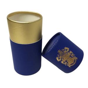 ODM Compostable Paper Packaging , Silkscreen Paper Deodorant Containers