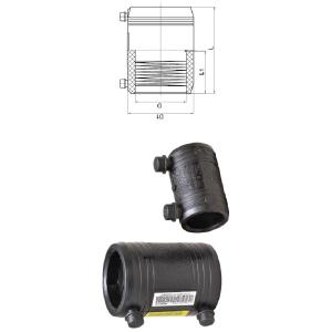 China DN315 Polyethylene Electrofusion Coupler For Water Pipe on sale