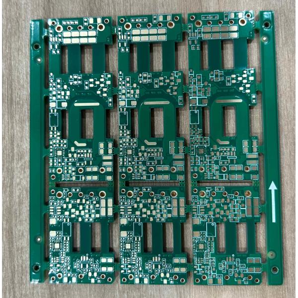 8 Layer Rigid PCB With 3OZ Tg170 Material And 10: 1 Aspect Ratio For Power