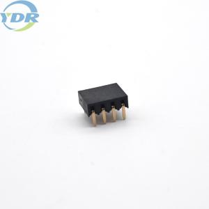 2x4 Pin Wafer Connector 2.54 Mm dual Row Single Body Right Angle Type