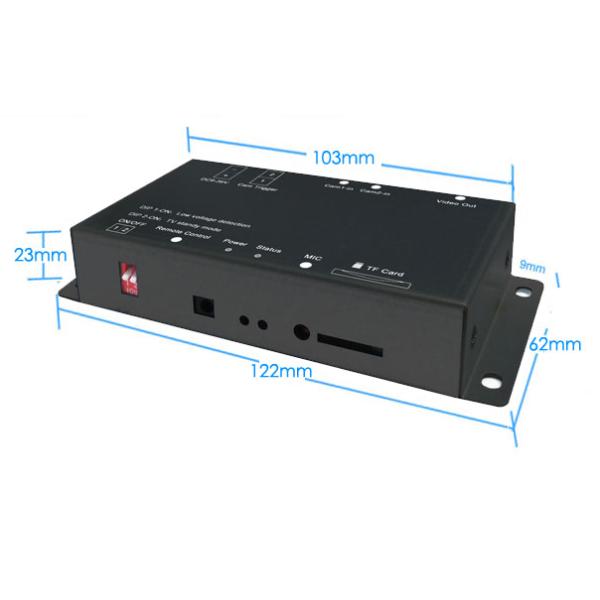 2 Way Driving Car Mobile DVR HD Camera Simultaneous Monitoring Recording