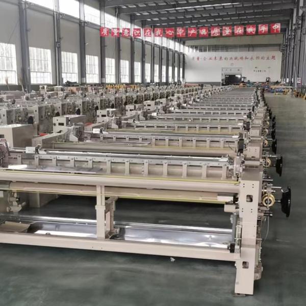Double Pump Industrial Fabric Weaving Machine Water Jet Loom 310cm 1200 RPM