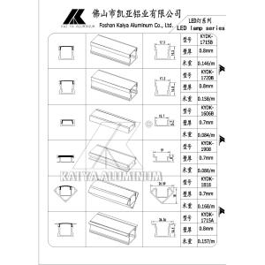 China CE LED Light Aluminium Profile / Aluminum Alloy Extrusion Profile on sale