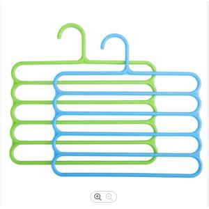 PPT Thick Plastic Hangers 5 Layers Multi Layer Clothes Hanger