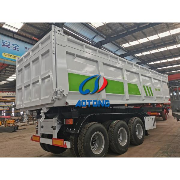 Quality Sand Transportation 3 Axles FUWA / BPW Semi Trailer Dump Truck Trailers New Produced wholesale