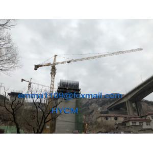 HYCM Factory 6013 Topkit Tower Crane Hammerhead Type 60m Working Jib EXW Price