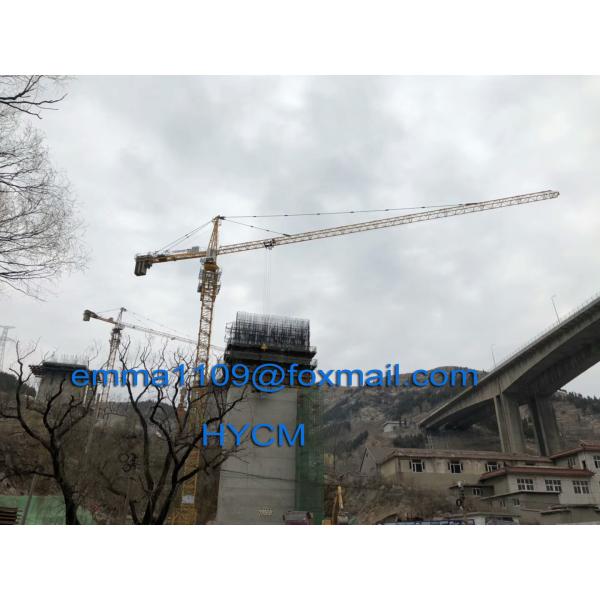 Quality HYCM Factory 6013 Topkit Tower Crane Hammerhead Type 60m Working Jib EXW Price wholesale