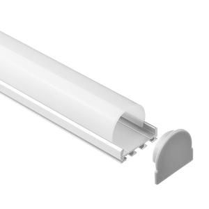 China Suspended Surface Mounted LED Profile 26*24mm Architectural Aluminium Light Channel on sale