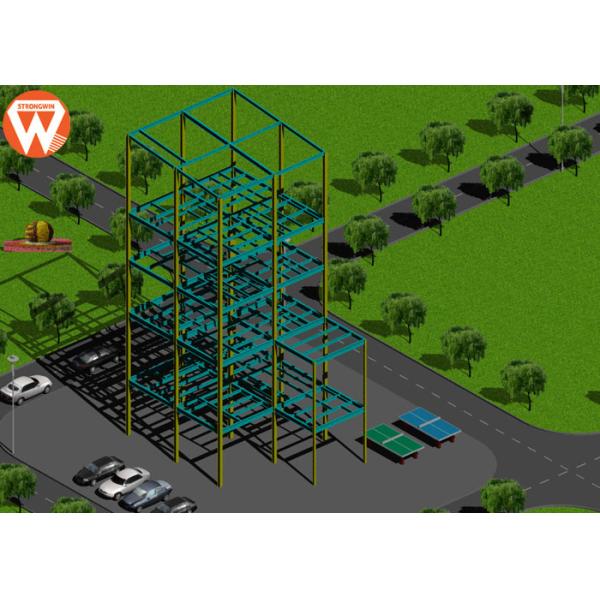 Quality Light Weight Poultry Chicken Feed Plant / Prefab Steel Structure Building wholesale