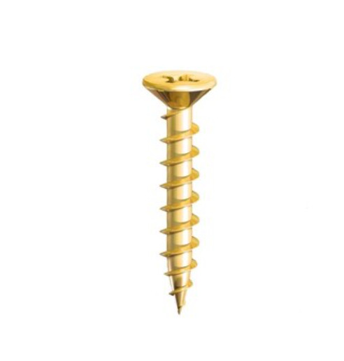 Quality PVC Window Screw yellow zinc wholesale