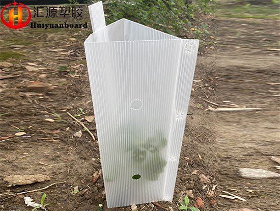 Quality SGS Recyclable Clear Corrugated Plastic Tree Guards wholesale