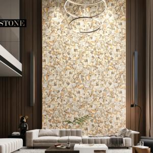 China 9mm Polished / Matt Rectified Glazed Porcelain Tiles on sale