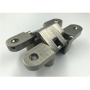 China Brushed Nickel SOSS Invisible Hinge For Interior Wooden Door Folding Door on sale