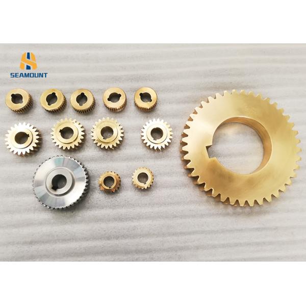 CNC Turning Copper Worm Gear High Wear Resistant High Load Capacity