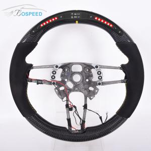 Customization Alcantara Porsche Carbon Fiber Steering Wheel Plain Weave