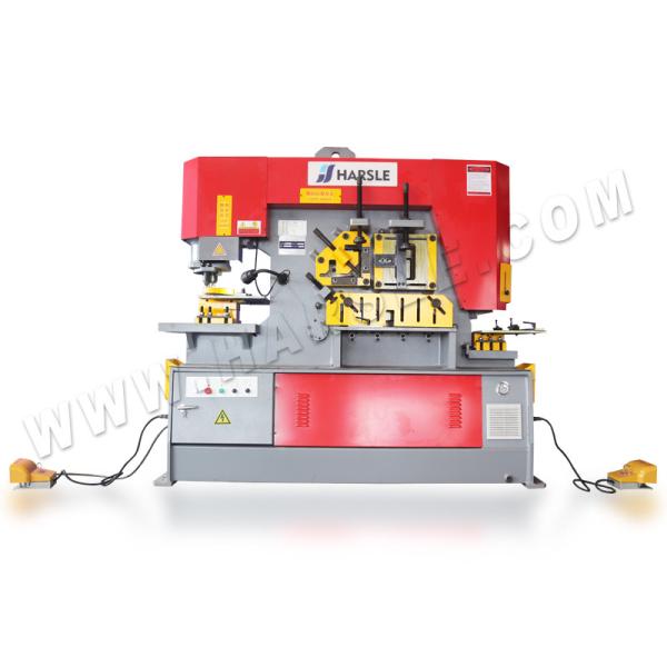 Quality HARSLE Q35Y-20 Multi-functional iron work machine integrated bending punching notching shearing cutting machine wholesale
