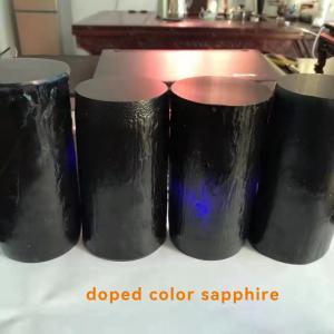 Synthetic Blue Sapphire Crystal Ruby Al2O3 Single Crystal For Wristwatch case