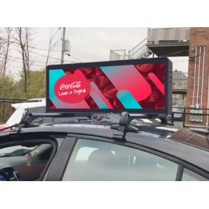 P2.5 Taxi LED Display Wireless 4G Car Electronic Screen GPS Positioning