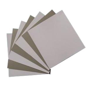 Recycled pulp paper one side coated duplex board with grey back for Books, boxes