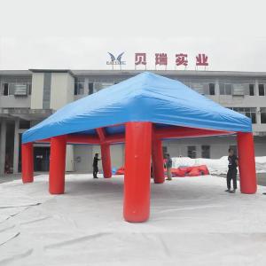 Fire Proof Blow Up Shelter Pvc Tarpaulin Air Sealed Inflatable Event Party Tent