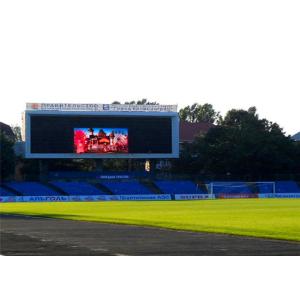 Live Broadcast SMD P8 Stadium Perimeter LED Display Board 16.7 Million
