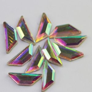 Cheap Trapezoid Shape Shiny Crystal Stone for sale