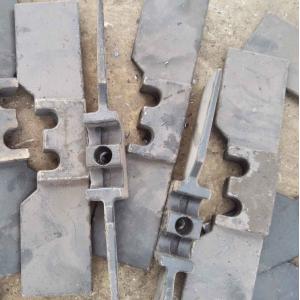 Anti Rust Scraper Conveyor Die Forging Chain Scraper Iron Base Alloy Material