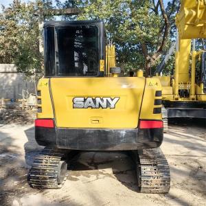 Mini Sany SY60C Excavator High Efficiency Low Fuel Consumption Optimized For