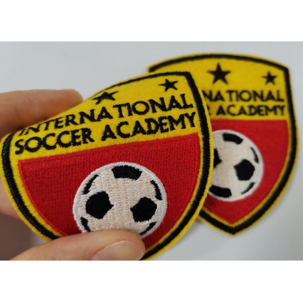 Labels Embroidered Cloth Patches High Density Heat Transfer