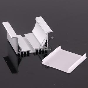 6063 Alloy Aluminum LED Bar , Extruded Aluminium Profiles ISO Standard