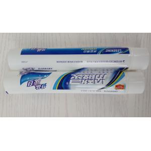 210g large Diameter Toothpaste Tube Plastic laminated Packaging with Transparent