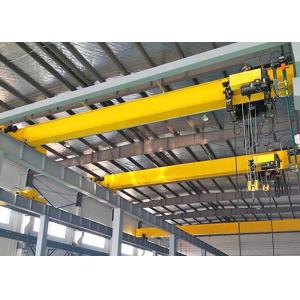 Single Girder Overhead Bridge Crane European Standard With Electric Hoist