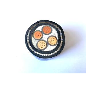 China AWA PVC Sheathed Four Cores Steel Electrical Cable Wire on sale