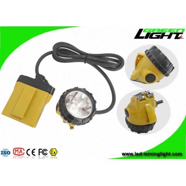 Quality 10.4Ah Samsung Battery Coal Mining Lights 25000lux Brightness With SOS Low Power Warning Function wholesale