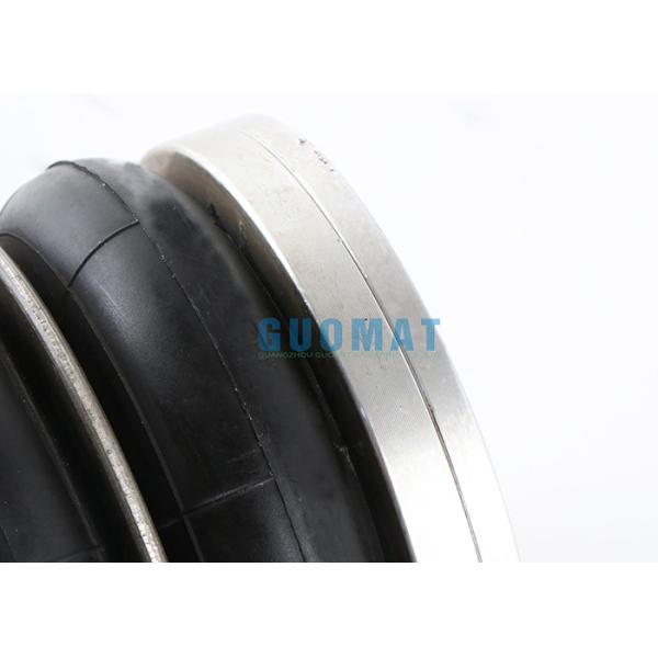 4.5''X3 NORGREN Triple Convoluted Industrial Air Spring PM/31043 Air Bellow With Aluminum Cover Plate