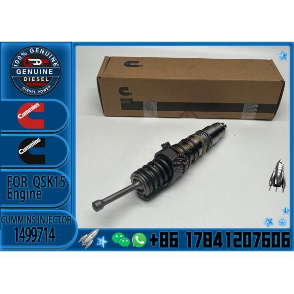 Quality common rail diesel injector Diesel Fuel Injector 1499714 For cummins QSX15 ISX15 X15 DT12.11L01 engine wholesale