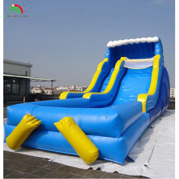 Commercial Inflatable Bouncers Jumping Castles With Pool And Slide Combo
