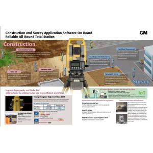 IP66 Reflectorless Total Station EDM Beam Topcon GM101