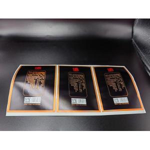 Red Wine Label Stickers Paper Printed Birthday Waterproof Adhesive