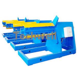 6.3Mpa Cold Roll Forming Machine , Automatical Hydraulic Decoiler With 0-15m/min