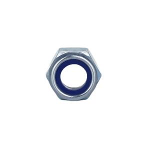 Black Oxide Finish DIN985 Nylon Hexagonal Anti-Slip Self-Locking Nut