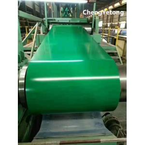 China PE Coating PPGL Steel Coil Plain Green Color Chemical Resistance For Classroom Chalkboard on sale