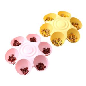 Removable Multiple Cat Feeder Bowls ABS For Food Water