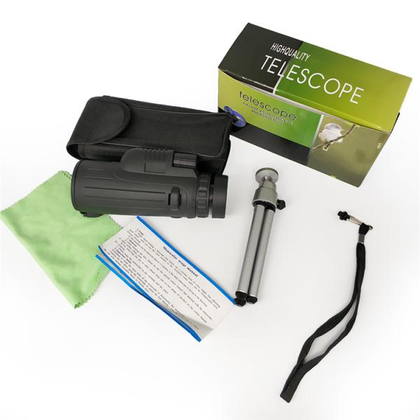 12x50 Birdwatching Monocular Large Lens HD Auto Focus Monocular Telescope