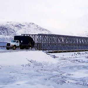 AASHTO HS25 Steel Truss Bridges 200 Modular Prefab Bailey Compact
