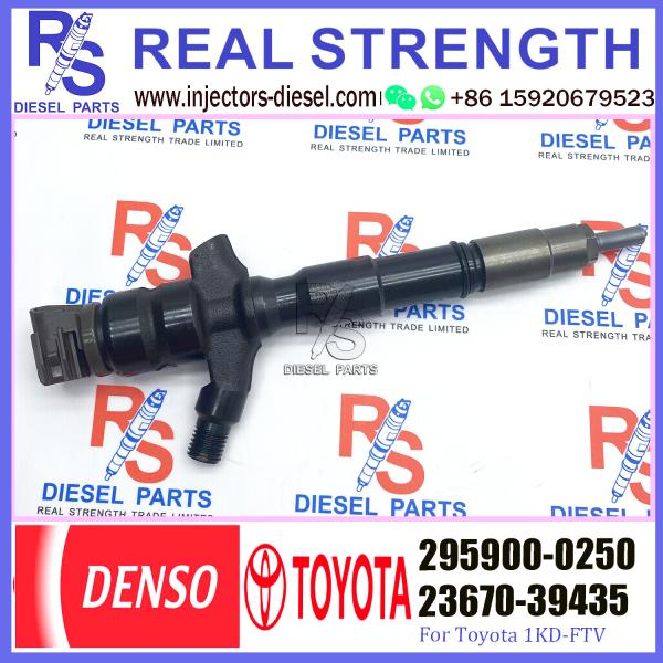 Common Rail TOYOTA Fuel Injector 23670-30440 23670-39435 295900-0200 295900-0250