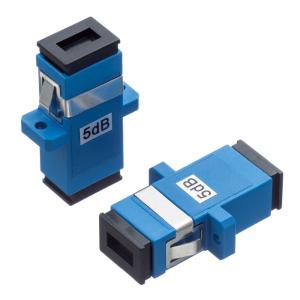 Cheap SC/UPC SC/APC Single Mode Fixed Fiber Attenuator Female to Female 3dB, 5dB, 10dB, 15dB, and 20dB for options for sale