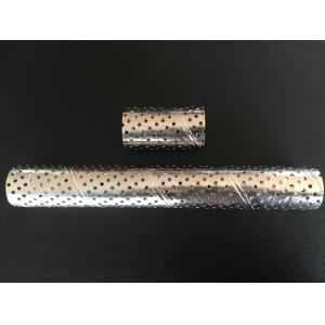 spiral welded perforated filter tube filter element frame 316 metal pipes center tube